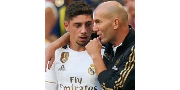 Trzy gole Valverde'a przypieczętowały zwycięstwo; osłabiony skład Realu Madryt zmiażdżył Manchester City. Trzy gole Valverde'a przypieczętowały zwycięstwo; osłabiony skład Realu Madryt zmiażdżył Manchester City.